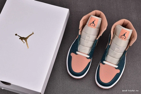 Jordan Mid Teal BQ6472-308 1  BQ6472-308 Green (W) Dark 0417